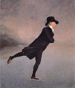RAEBURN, Sir Henry Reverend Robert Walker Skating on Duddin Spain oil painting artist